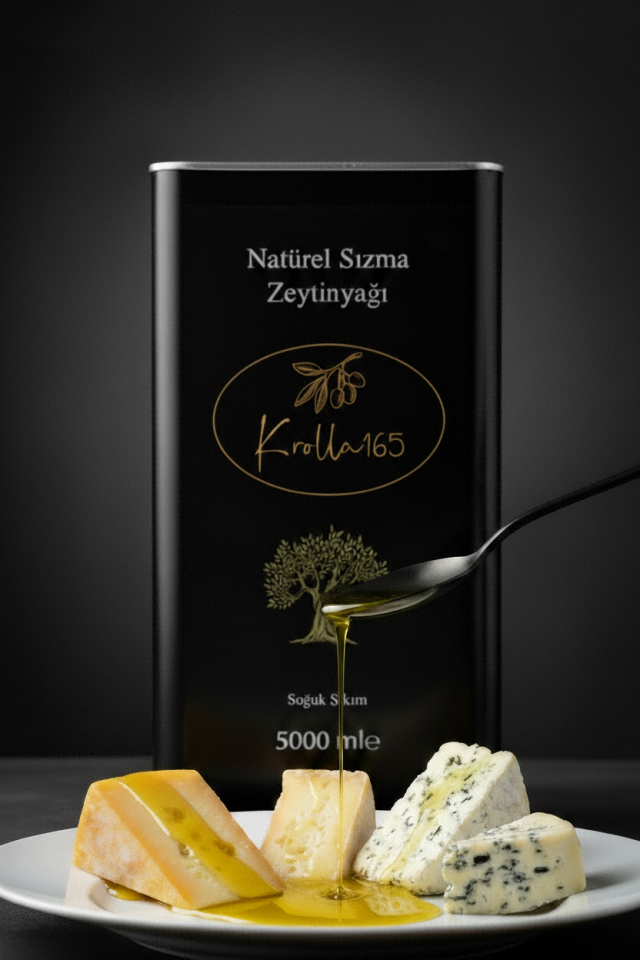 Soğuk Sıkım Natürel Sızma Zeytinyağı 5 Litre