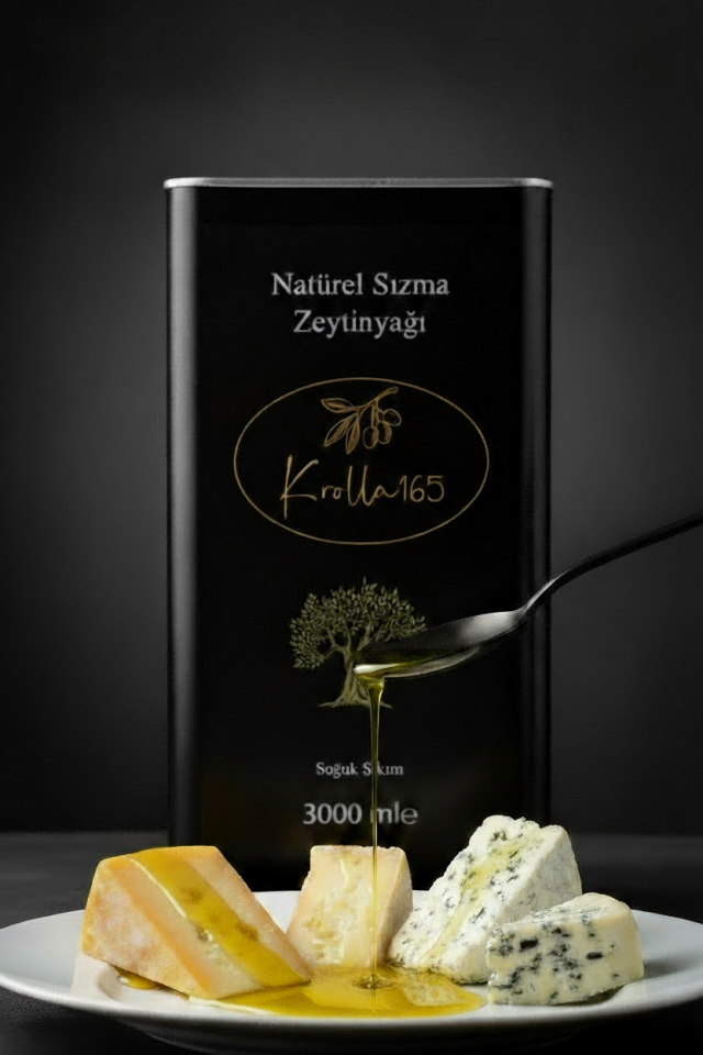 Soğuk Sıkım Natürel Sızma Zeytinyağı 3 Litre