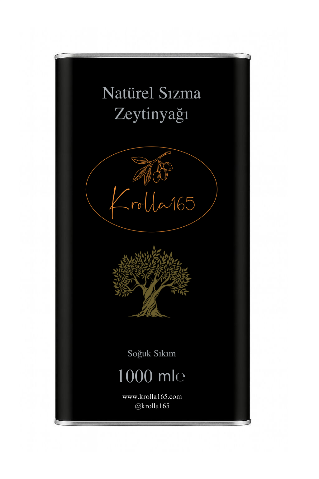 Soğuk Sıkım Natürel Sızma Zeytinyağı 1 Litre
