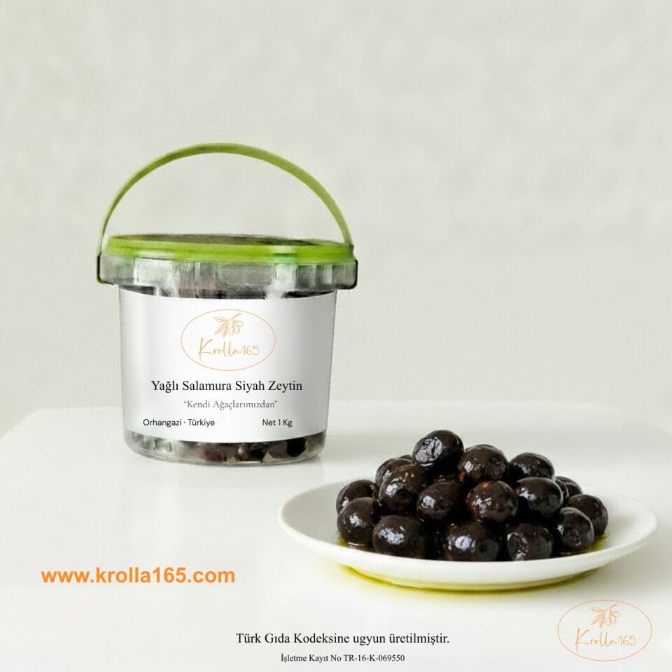 Yağlı Salamura Zeytin K* (170~190 adet/kg)
